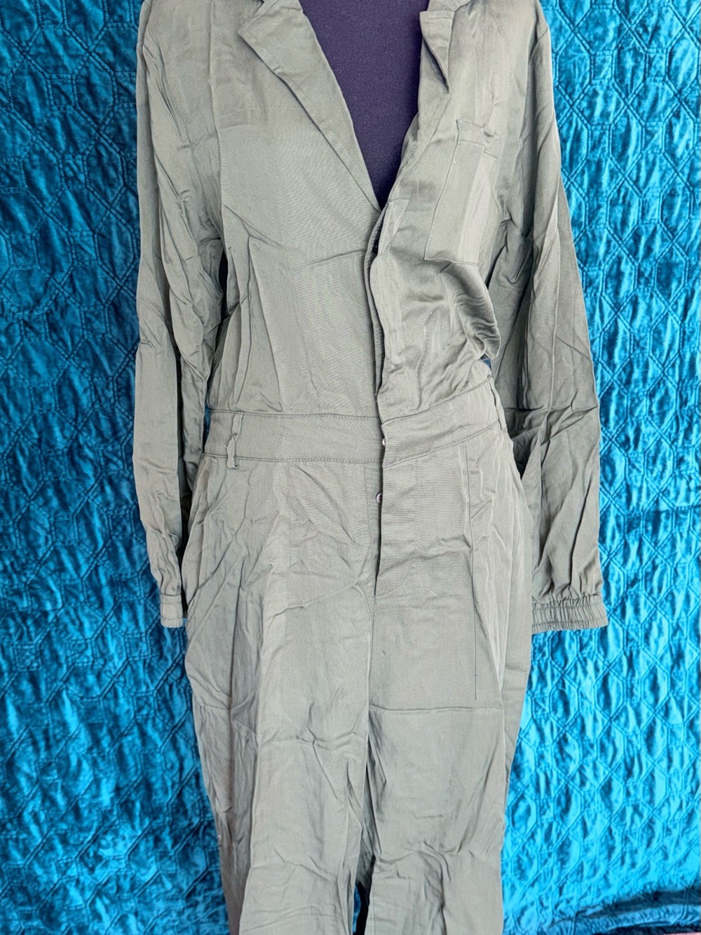Lulu's Olive Green Jumpsuit